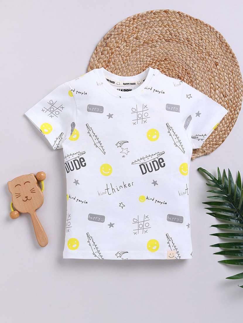 boys printed short sleeve t-shirt