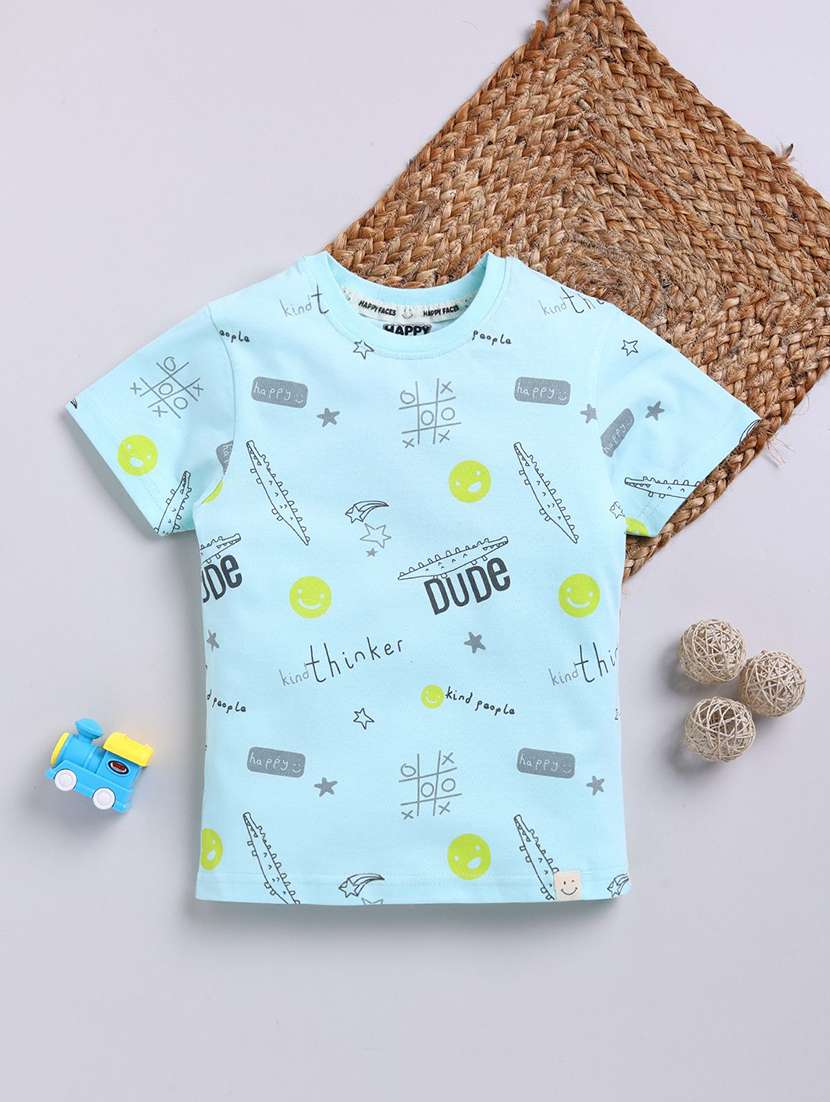 boys printed short sleeve t-shirt