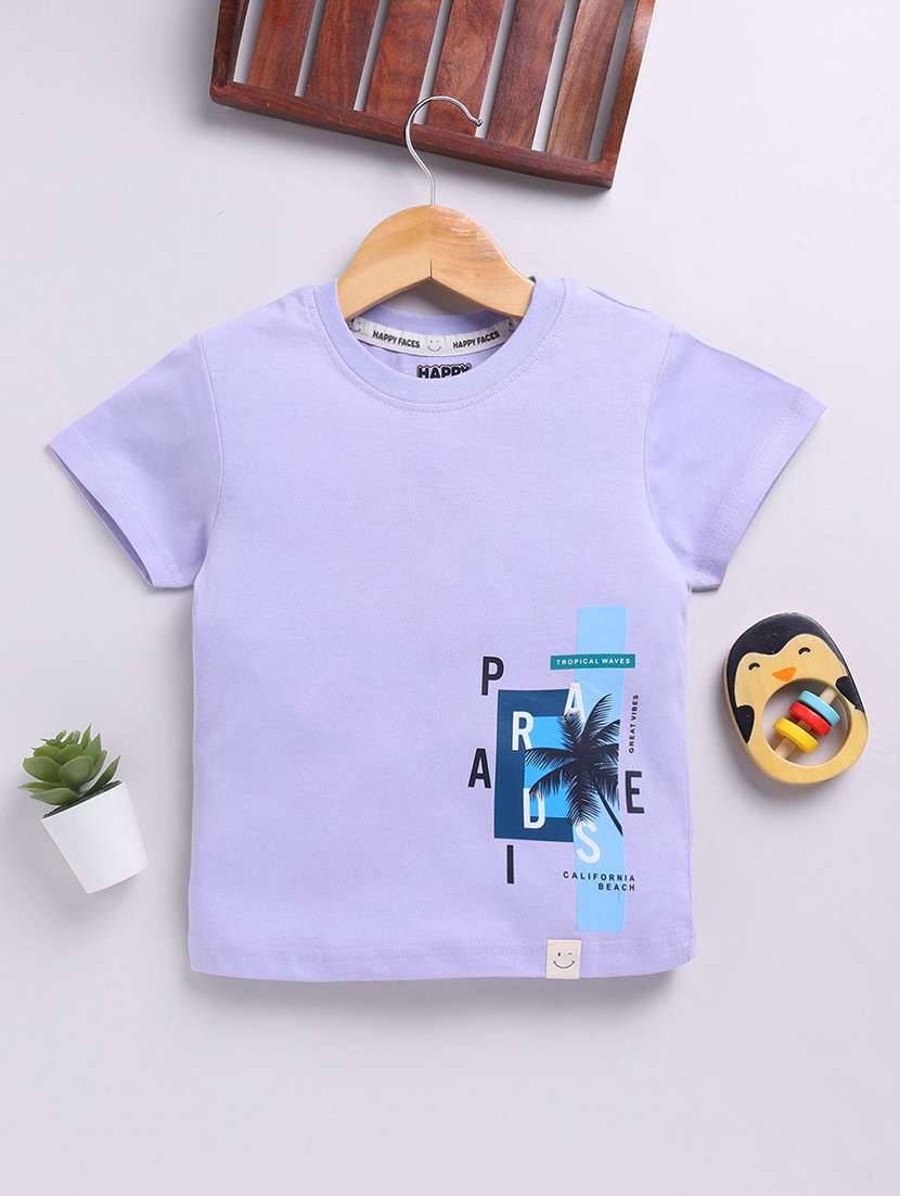 boys printed short sleeve t-shirt