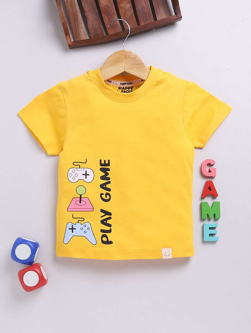boys printed short sleeve t-shirt