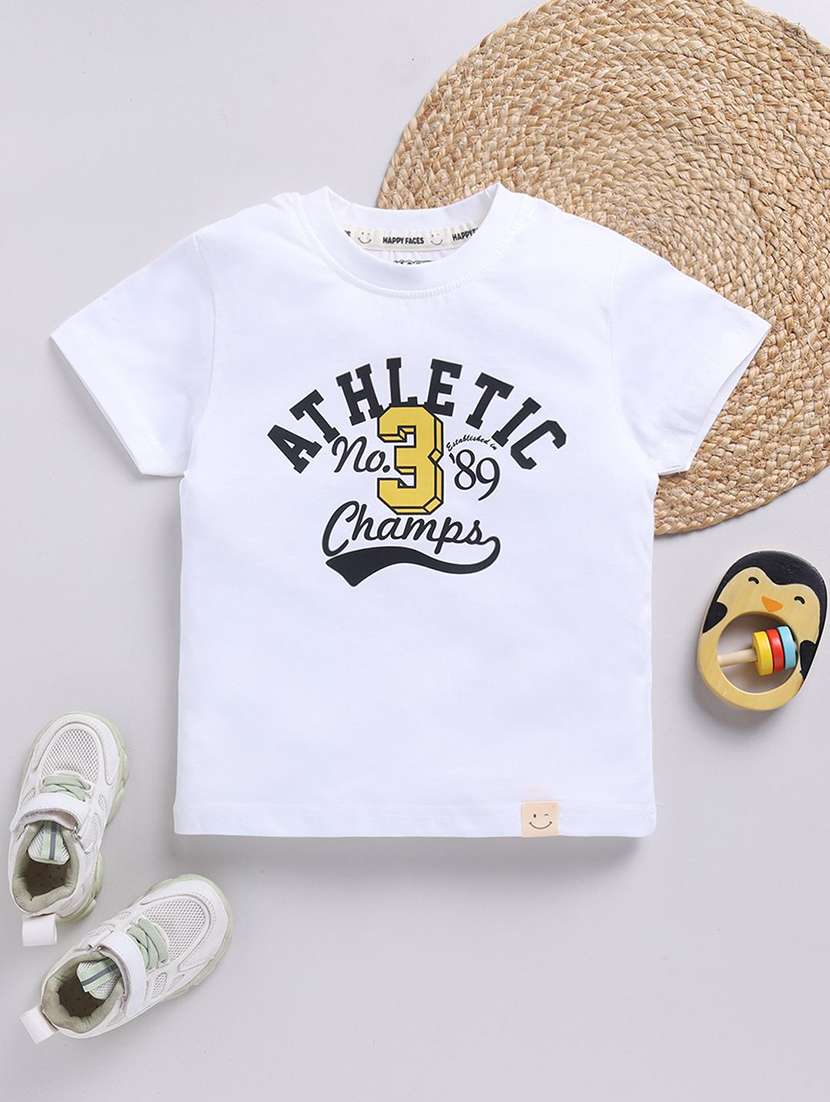 boys printed short sleeve t-shirt