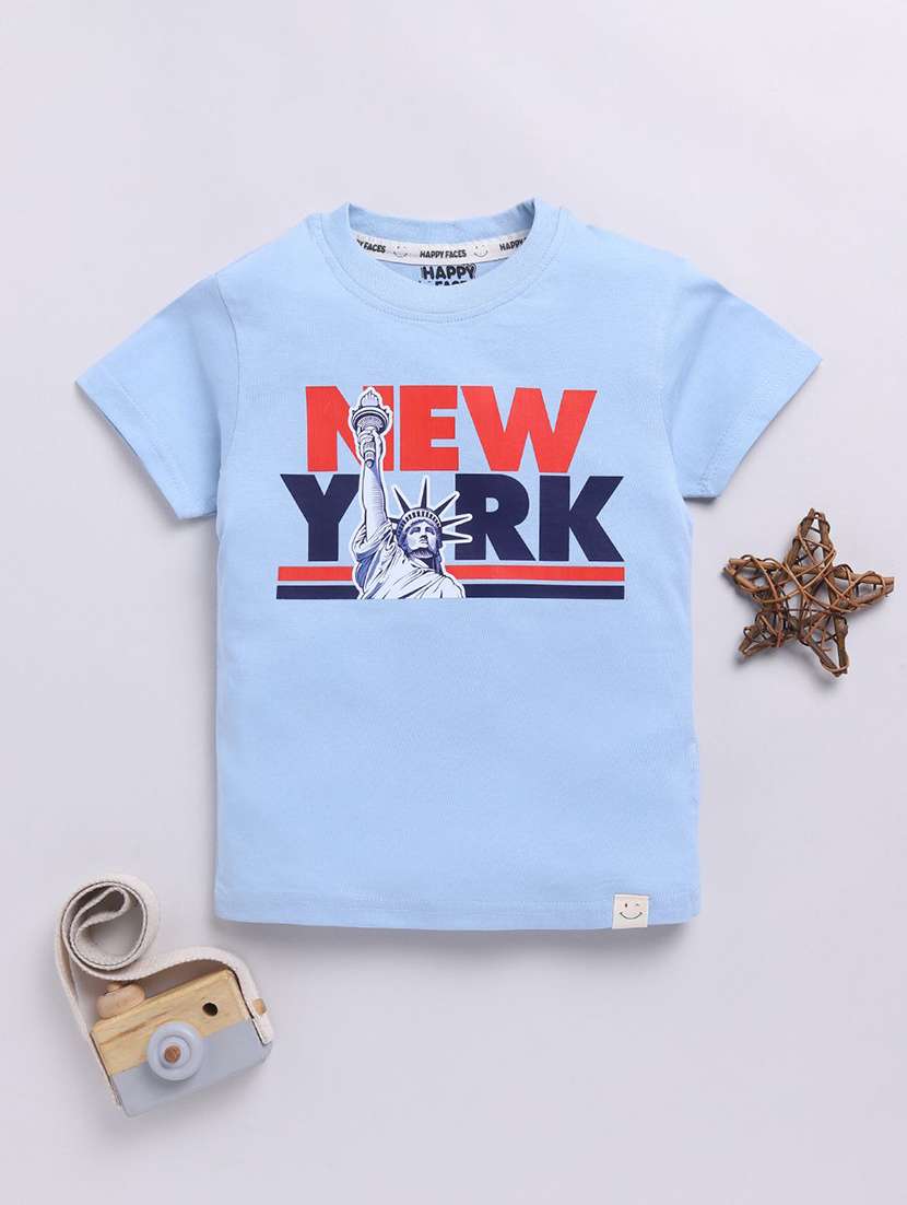 boys printed short sleeve t-shirt