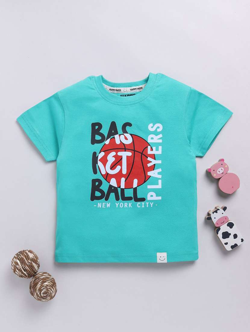 kids printed short sleeve t-shirt 