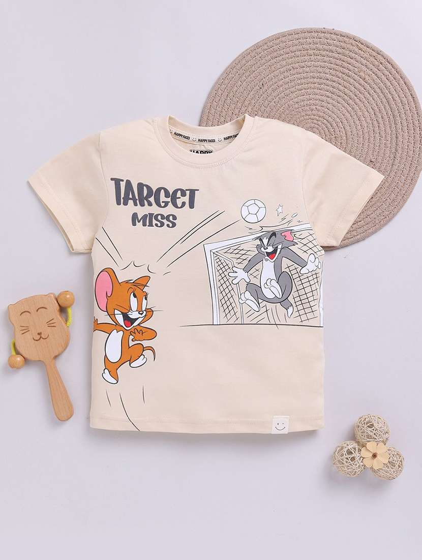 kids printed short sleeve t-shirt 