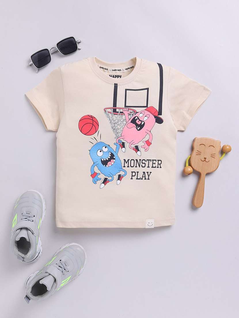 boys printed short sleeve t-shirt