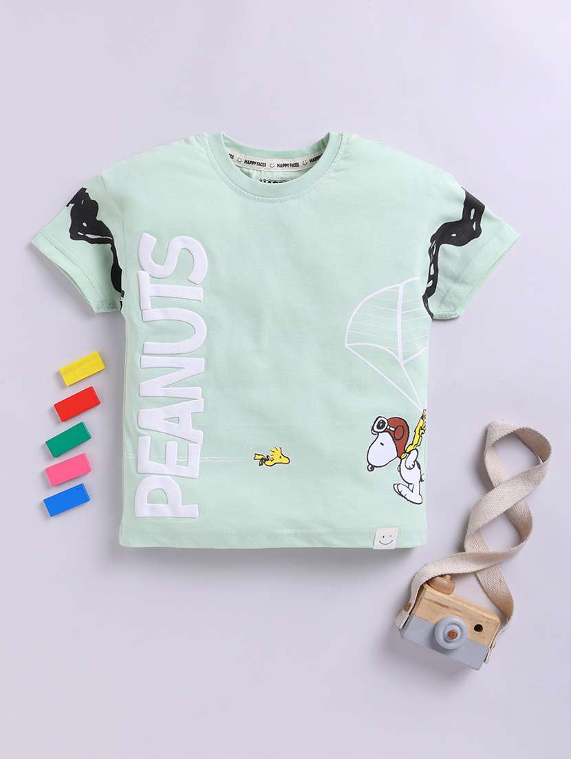 kids printed short sleeve t-shirt 