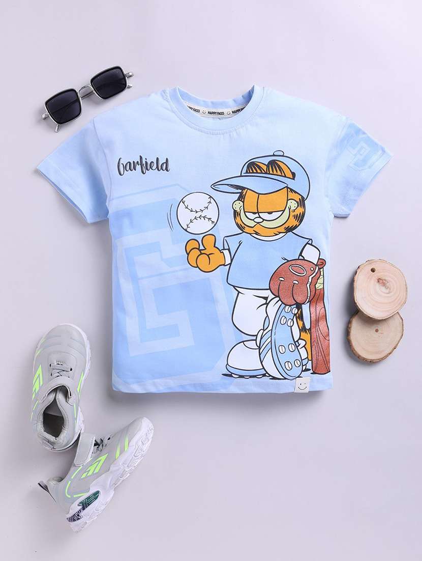 kids printed short sleeve t-shirt 