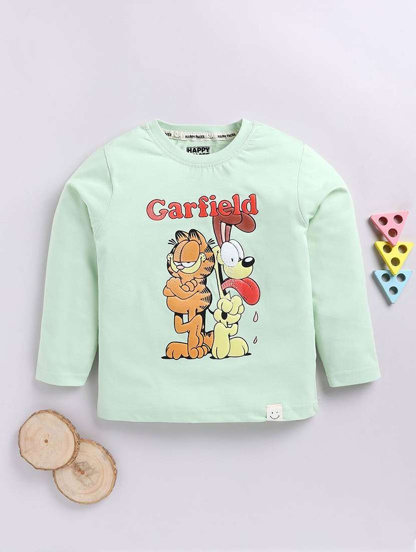 boys printed long sleeve t-shirt