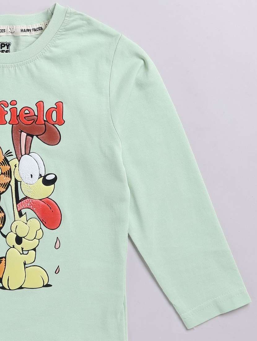 boys printed long sleeve t-shirt - 22282911 -  Standard Image - 3