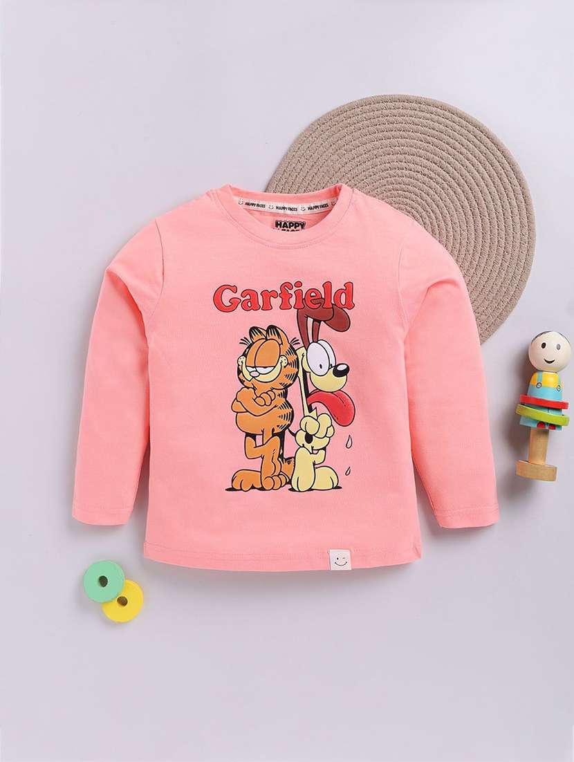 boys printed long sleeve t-shirt