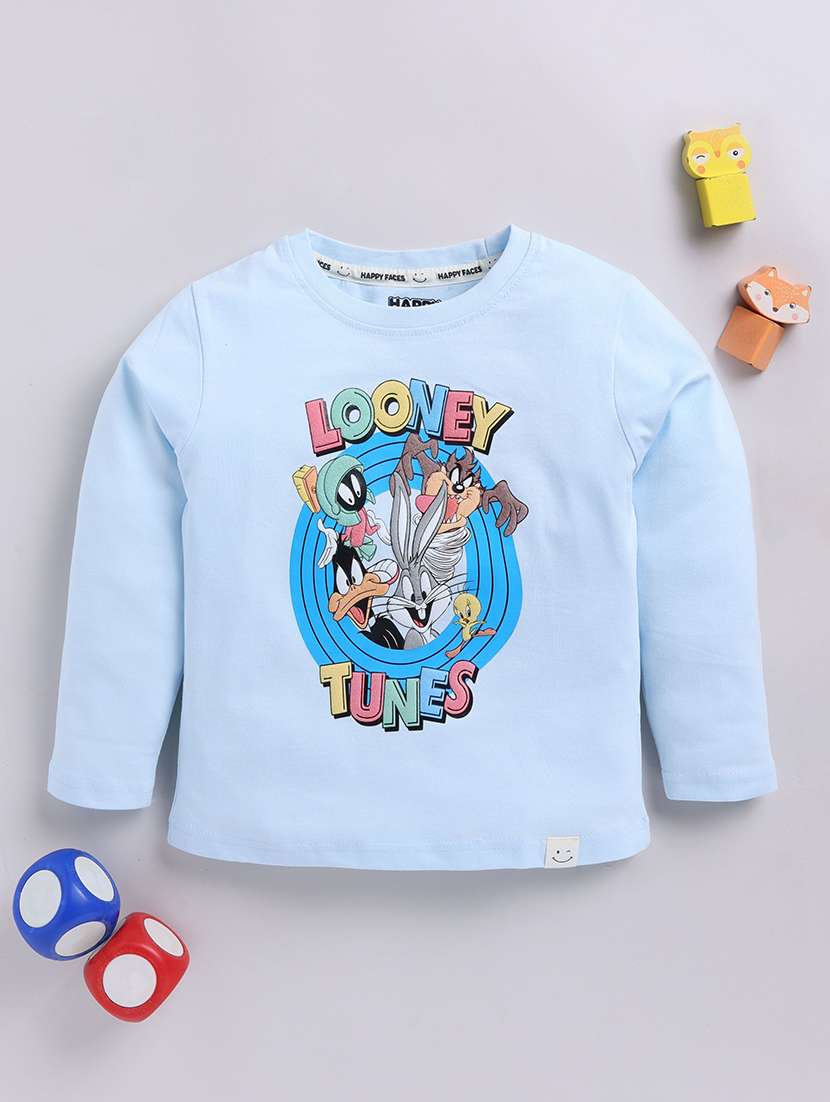 boys printed long sleeve t-shirt