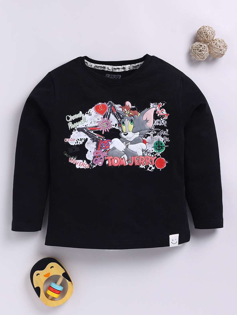 kids printed long sleeve t-shirt 