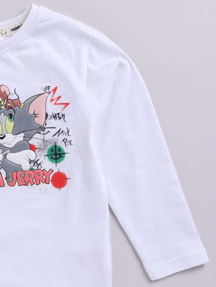 kids printed long sleeve t-shirt  - 22282921 -  Standard Image - 3