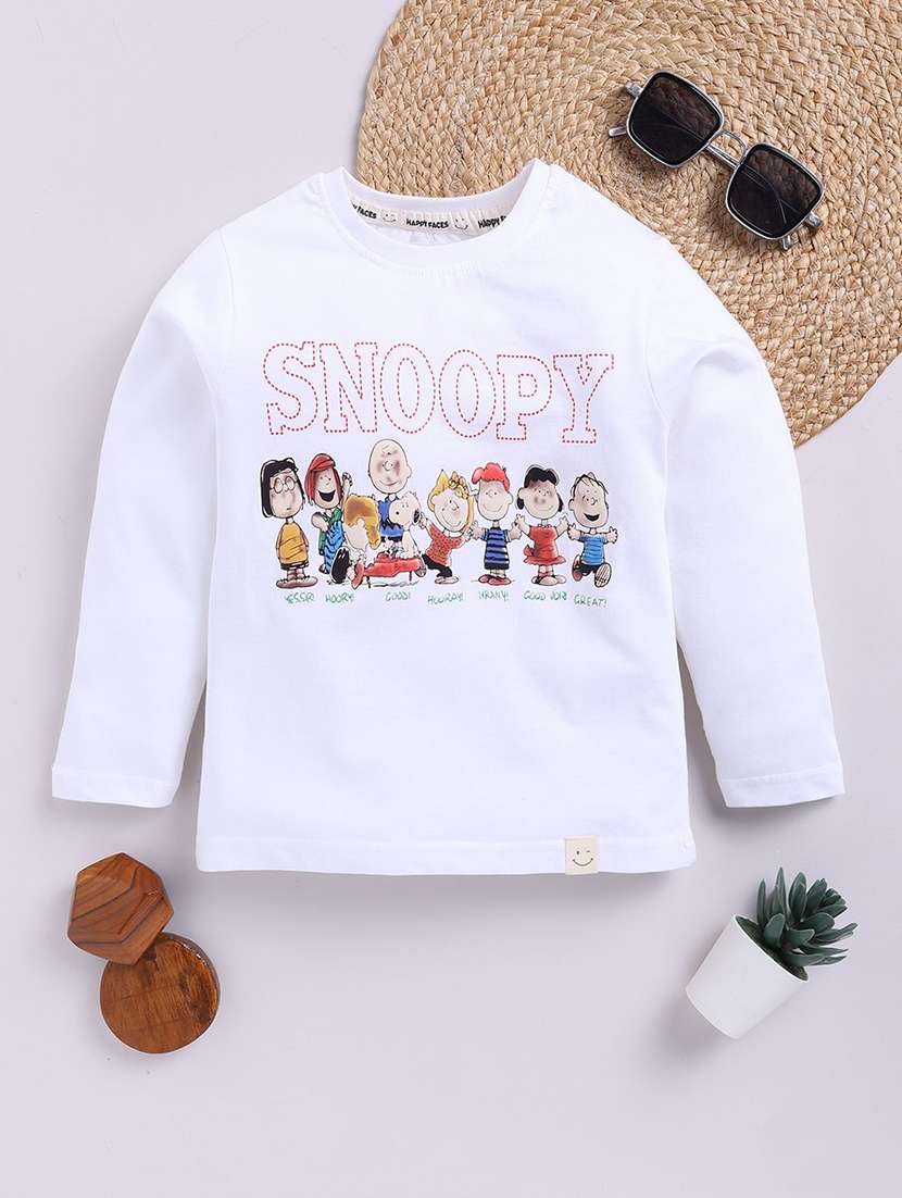 boys printed long sleeve t-shirt