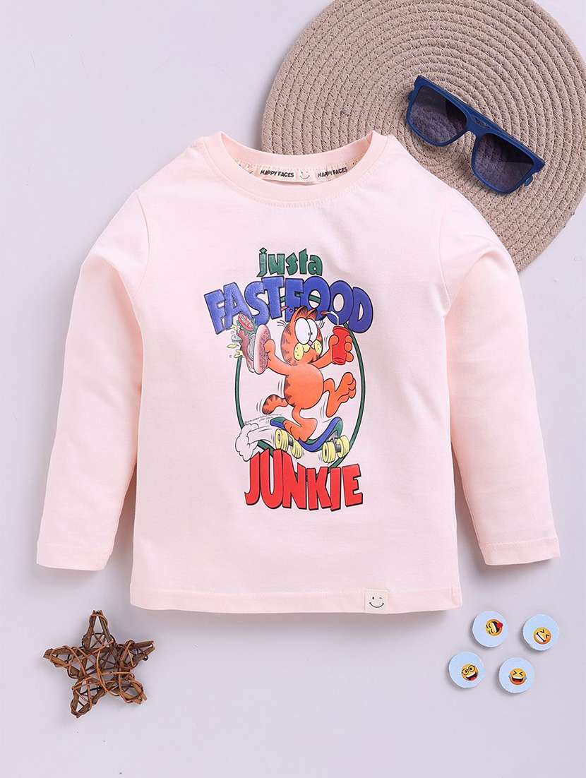 kids printed long sleeve t-shirt 
