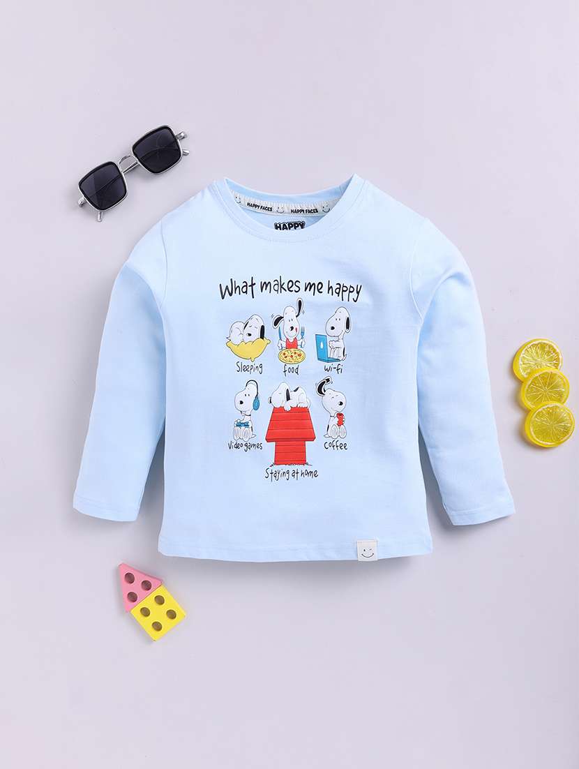 kids printed long sleeve t-shirt 