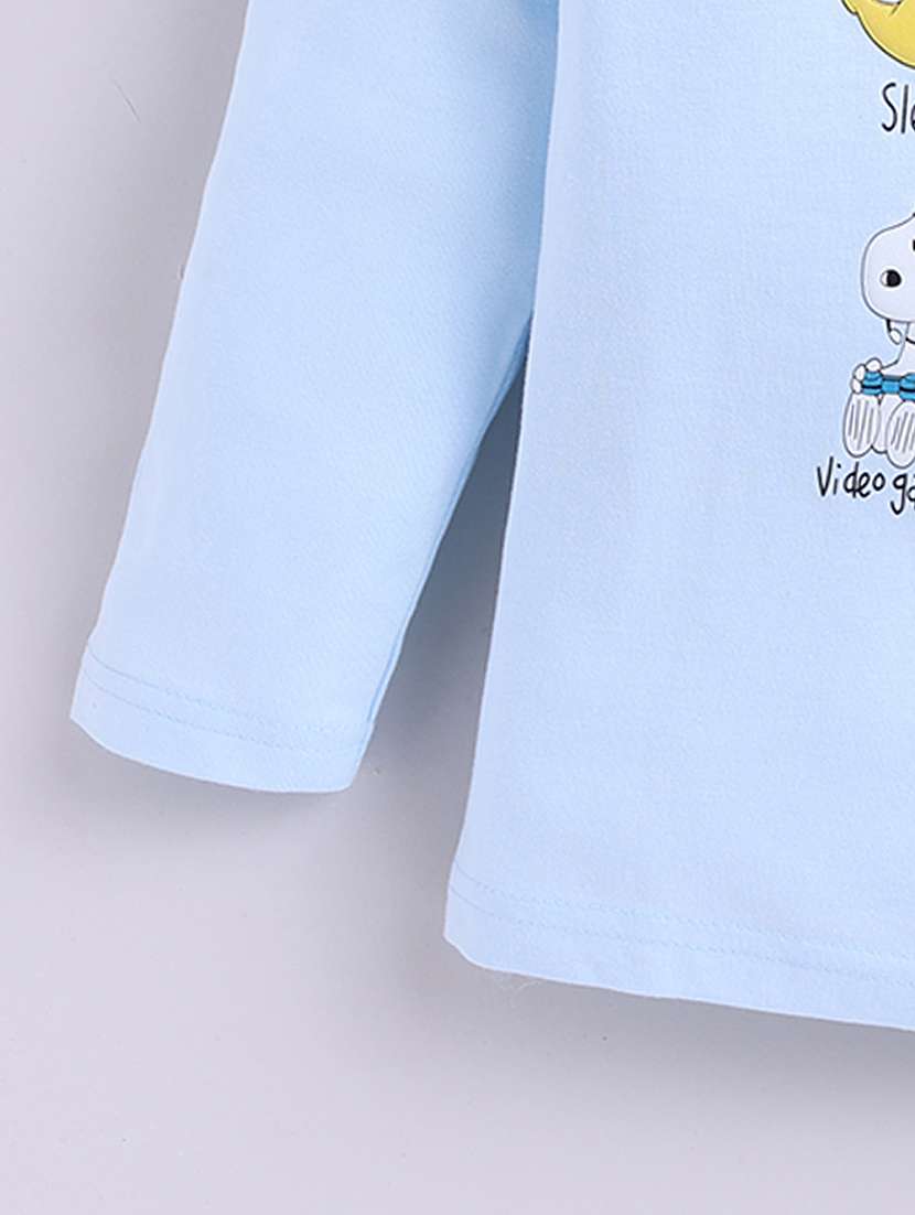 kids printed long sleeve t-shirt  - 22282929 -  Standard Image - 5