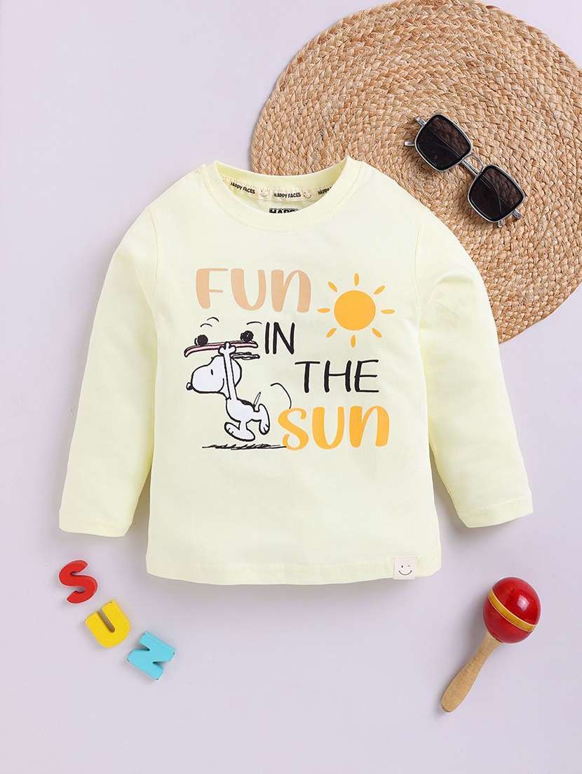boys printed long sleeve t-shirt
