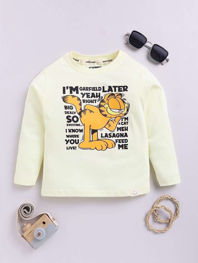 kids printed long sleeve t-shirt 