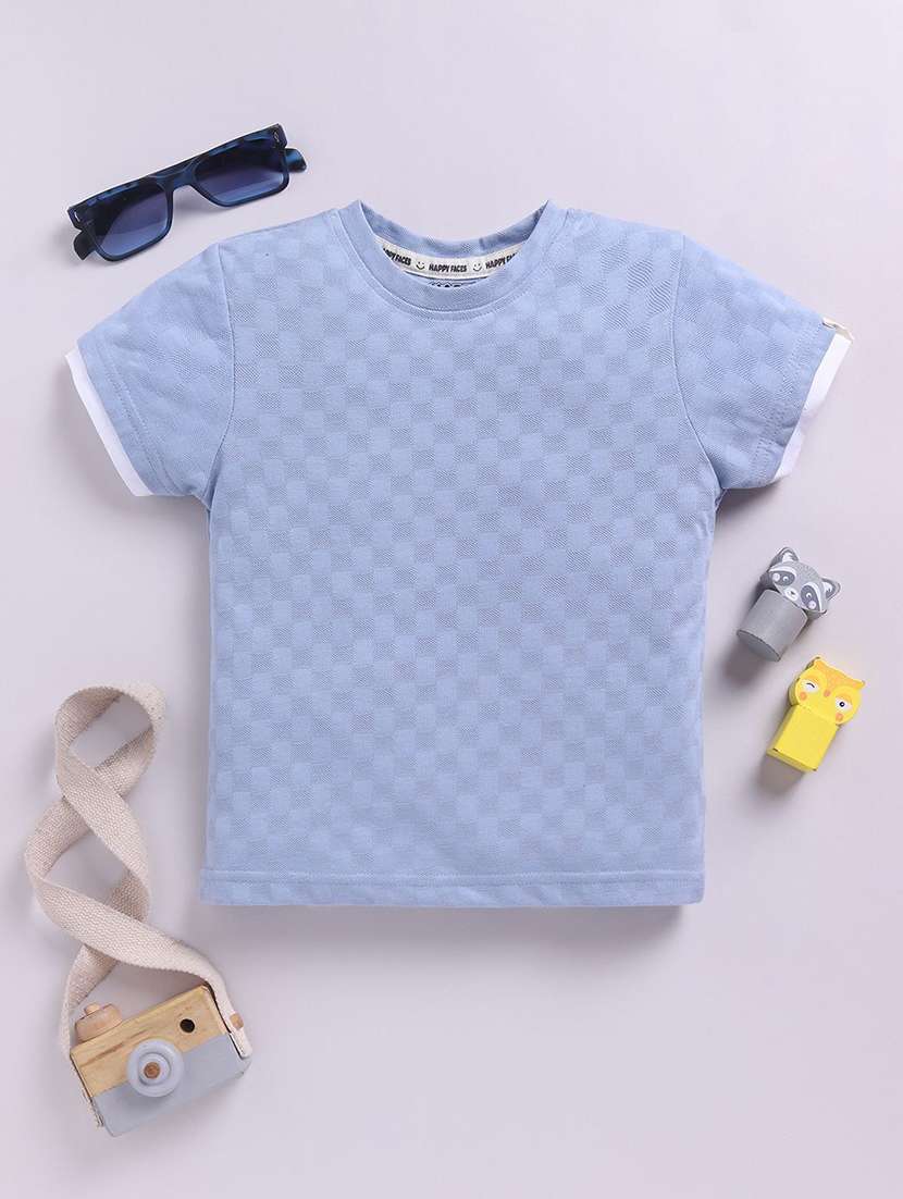 boys self designed short sleeve t-shirt