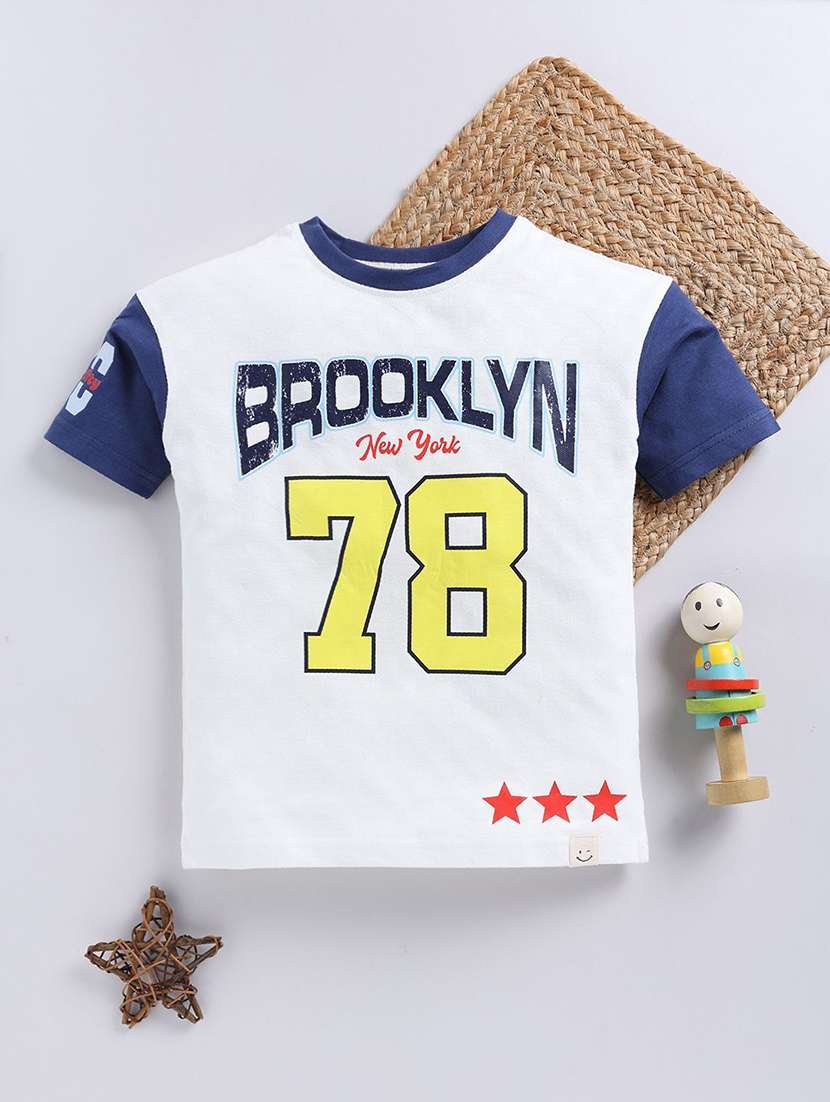 boys printed short sleeve t-shirt
