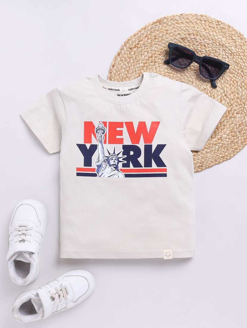 boys printed short sleeve t-shirt