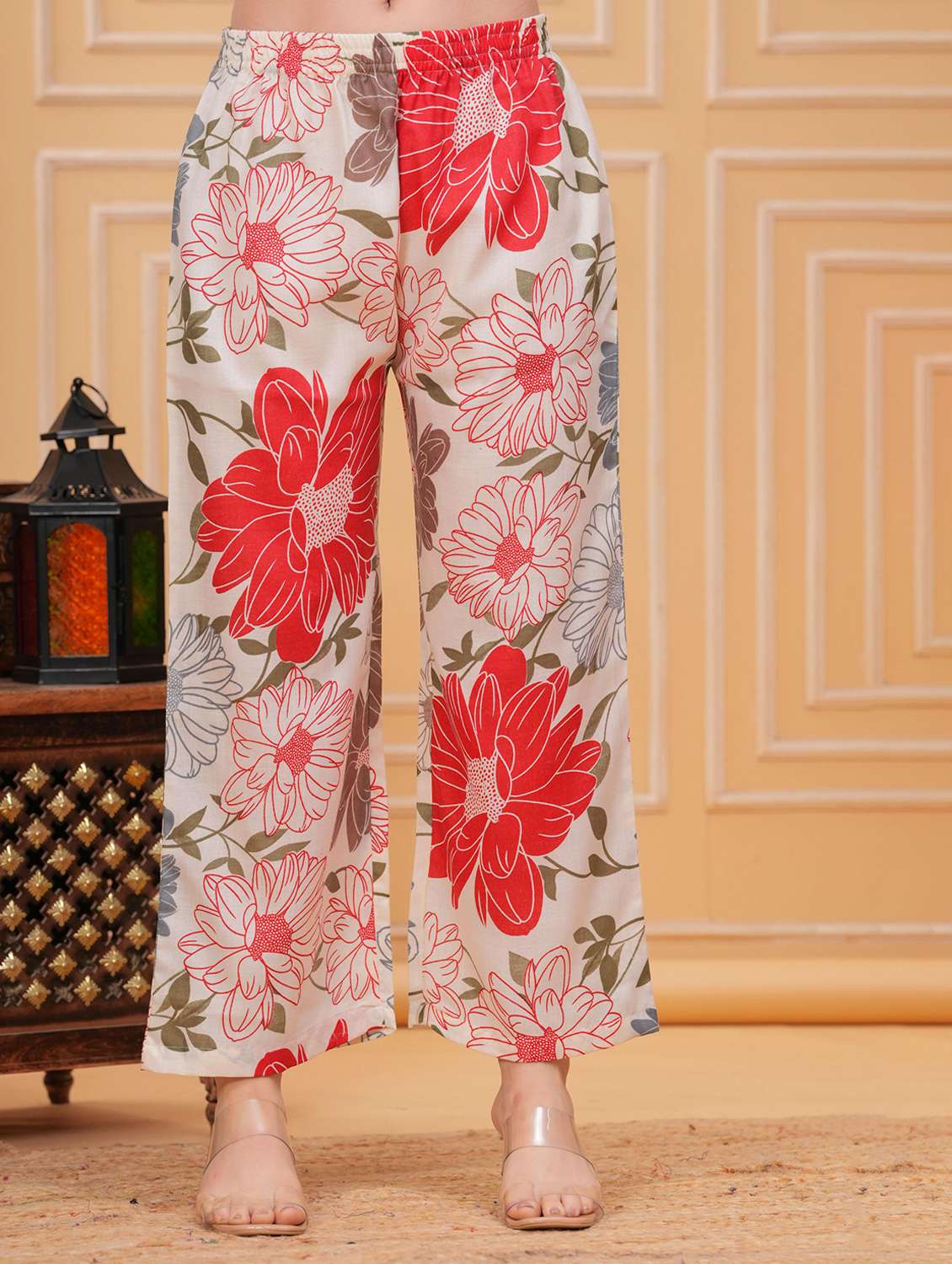 women floral print three quarter sleeve co-ord set - 22283055 -  Standard Image - 5