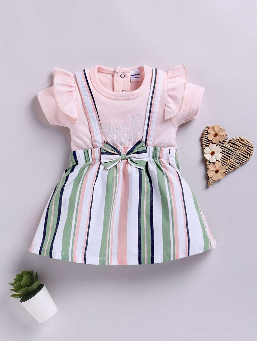 girls printed short sleeve dress