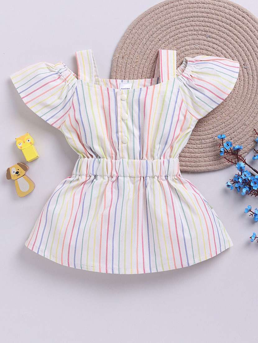 girls printed short sleeve dress