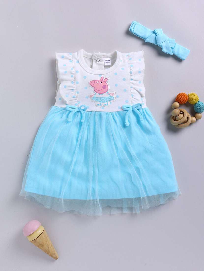 girls printed sleeveless dress
