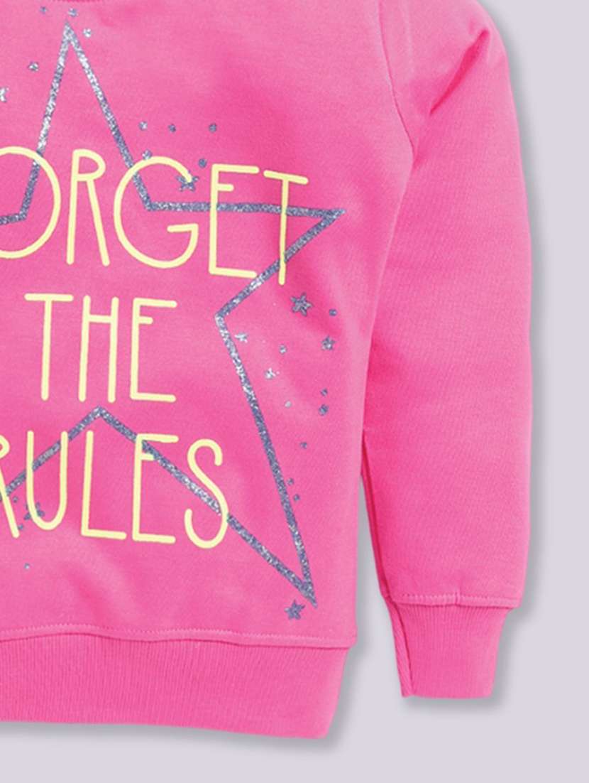 girls printed long sleeve sweatshirt - 22283361 -  Standard Image - 3