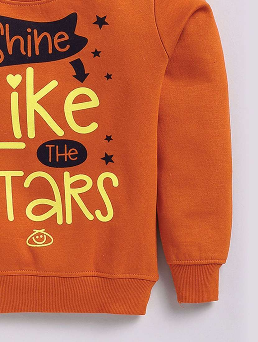 girls printed long sleeve sweatshirt - 22283365 -  Standard Image - 3