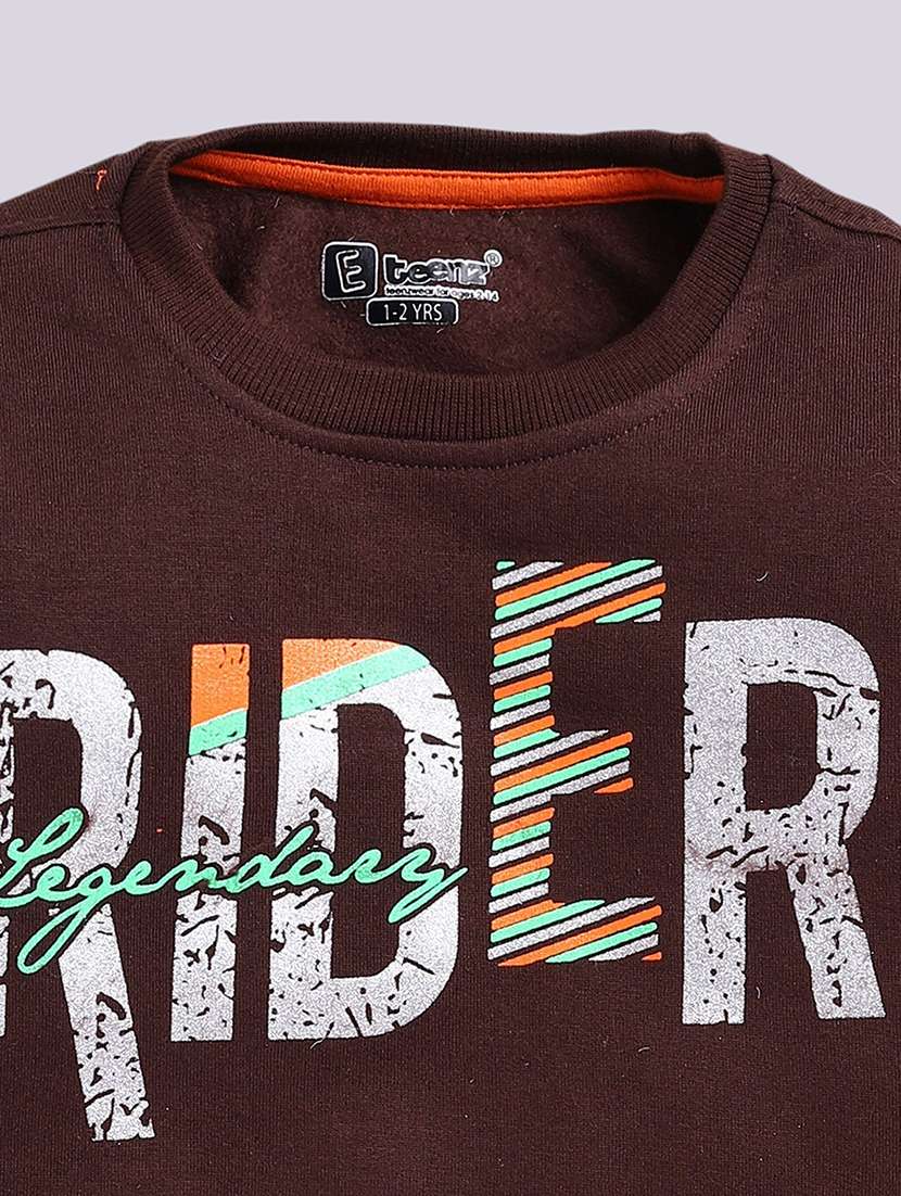 girls printed long sleeve sweatshirt - 22283372 -  Standard Image - 3