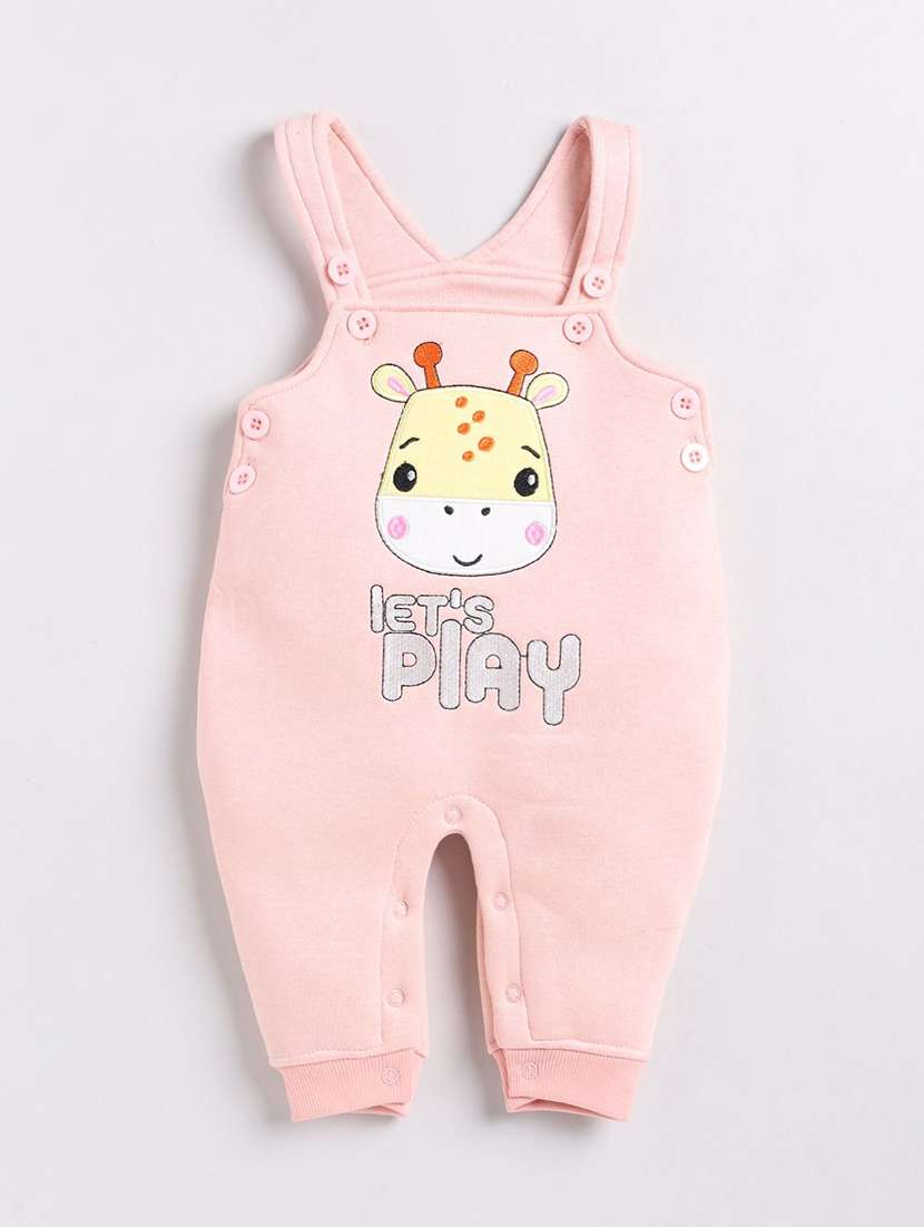 girls printed long sleeve romper