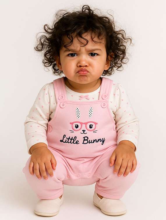 kids printed long sleeve romper