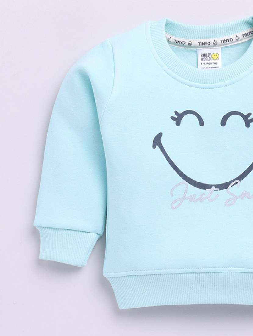 girls printed long sleeve sweatshirt - 22283590 -  Standard Image - 3