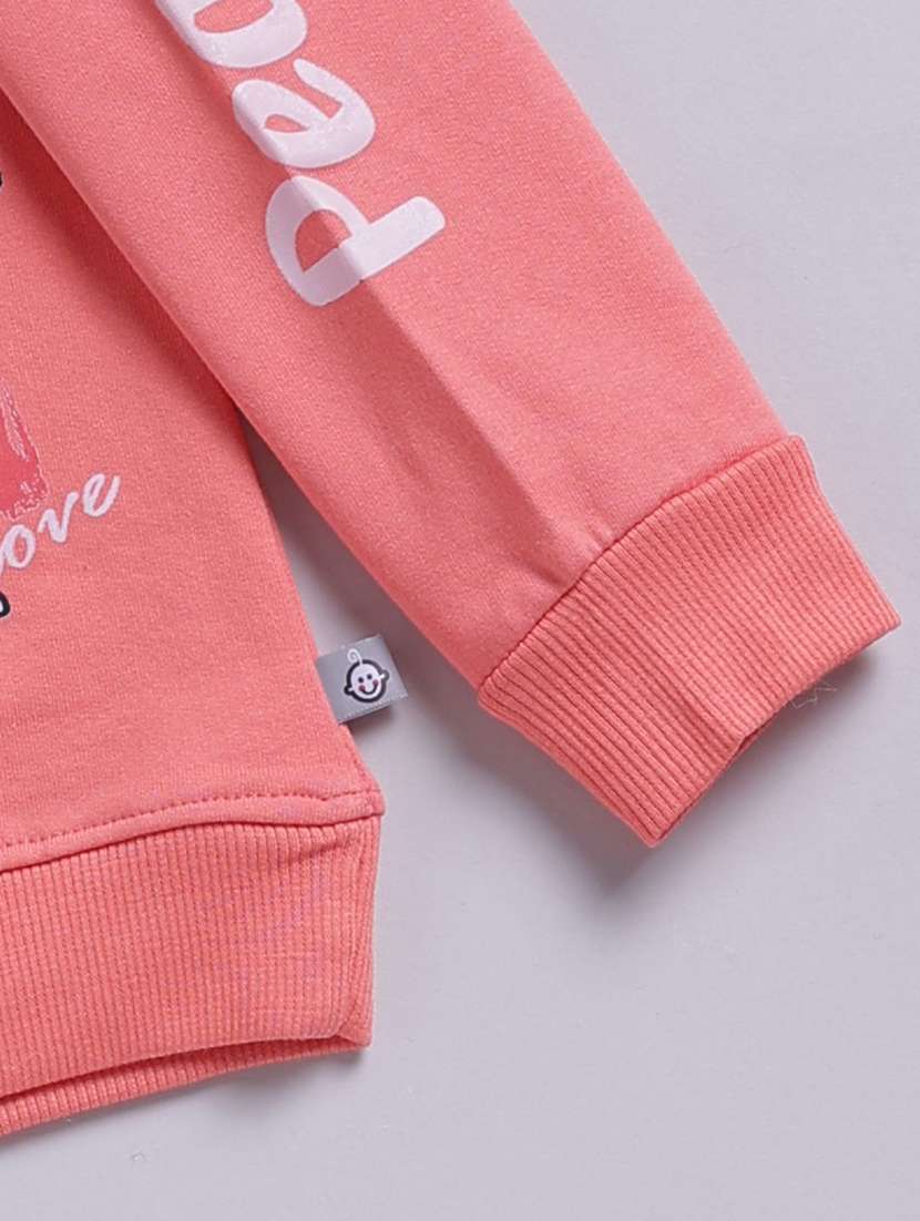 girls printed long sleeve sweatshirt - 22283594 -  Standard Image - 3