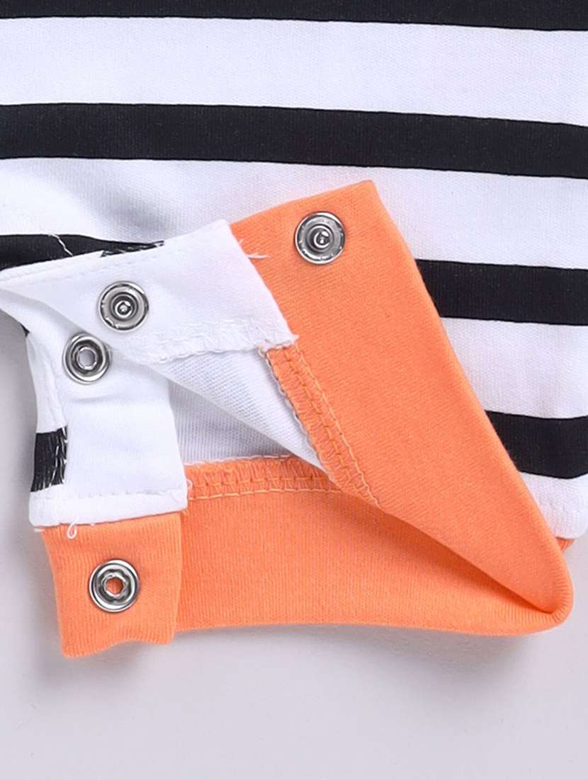 kids printed short sleeve romper - 22283661 -  Standard Image - 3