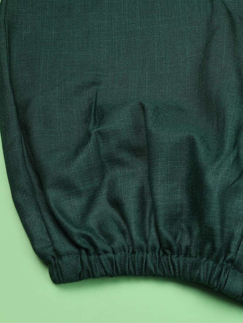 boys embroidered kurta and pyjama set with jacket - 22284504 -  Standard Image - 5