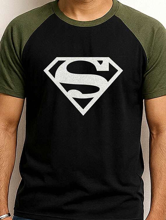 Men Color Block Raglan Sleeve Regular Fit T-shirt - 22285115 -  Standard Image - 3
