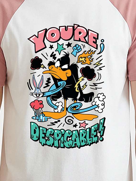 men color block raglan sleeve regular fit t-shirt - 22285120 -  Standard Image - 3