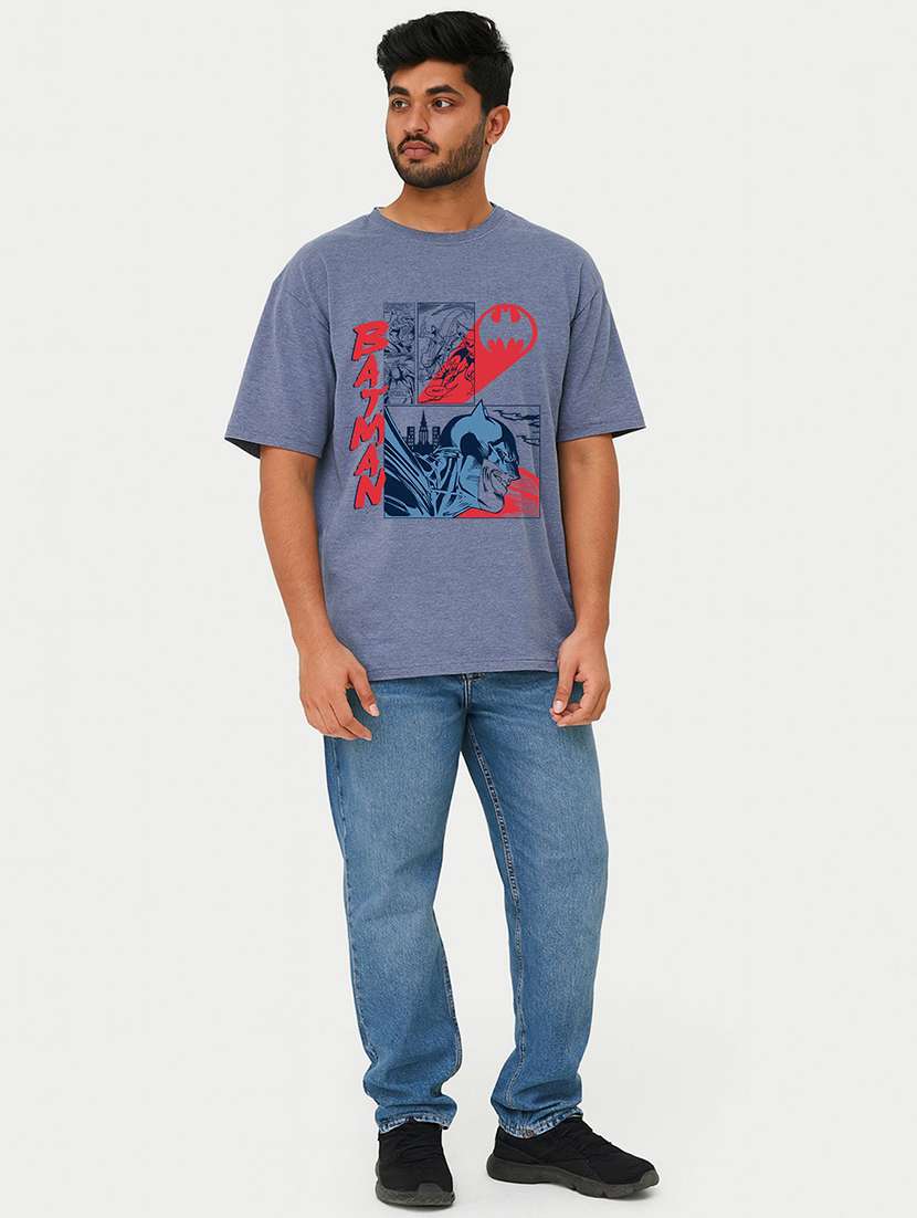 men graphic short sleeve oversized t-shirt - 22285133 -  Standard Image - 3