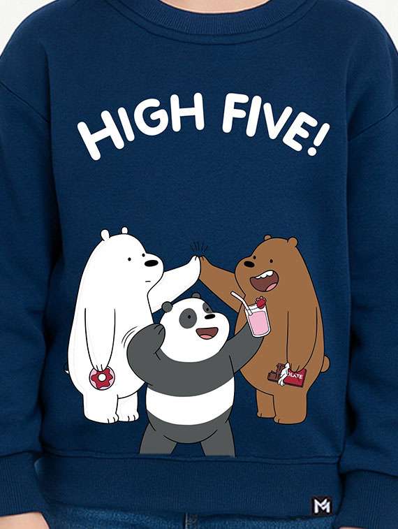 girls printed long sleeve sweatshirt - 22285169 -  Standard Image - 3