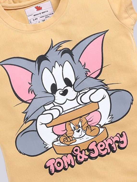 girls printed short sleeve tee - 22285185 -  Standard Image - 3