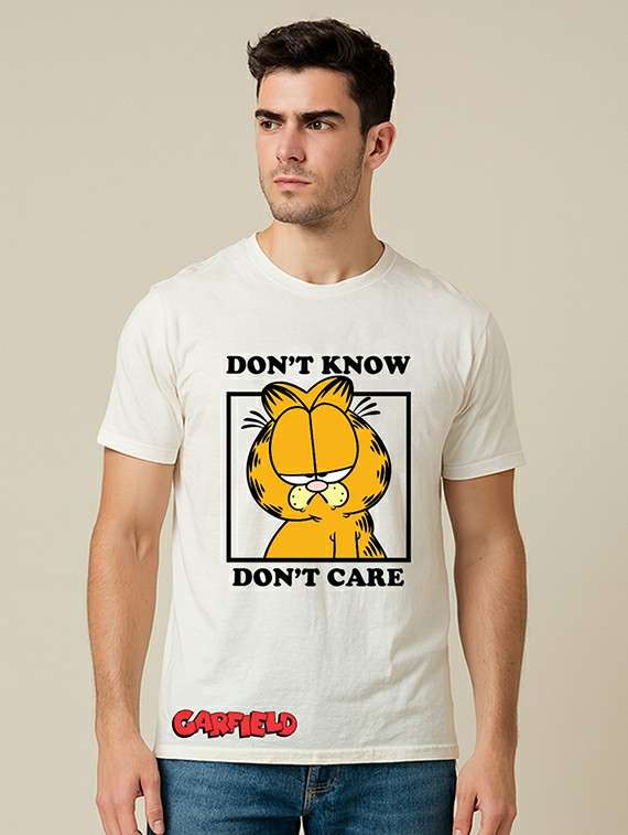 men printed short sleeve regular fit t-shirt