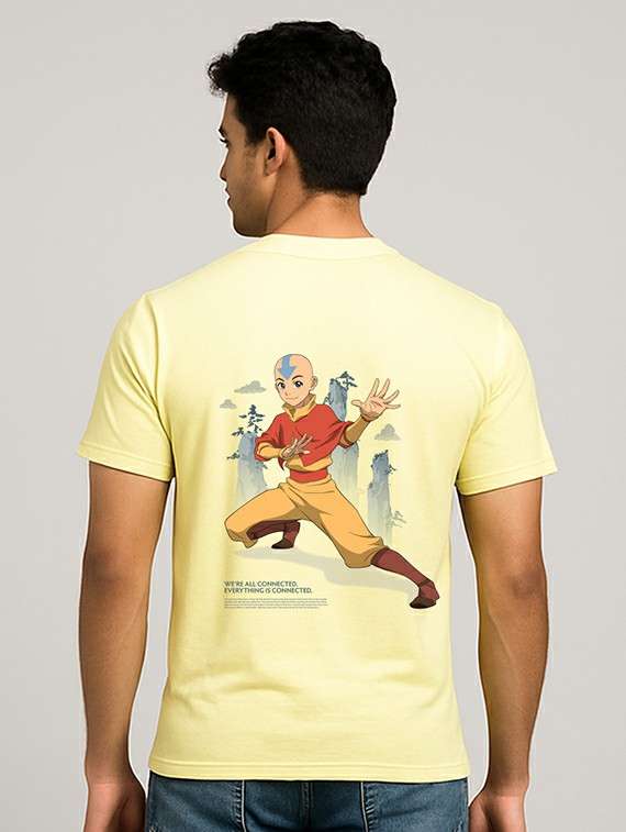 men printed short sleeve regular fit t-shirt