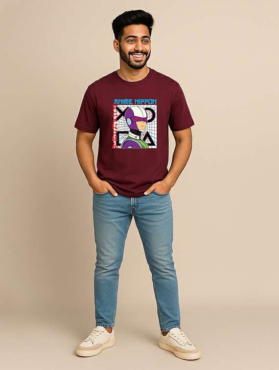 men front print short sleeve regular fit t-shirt - 22285308 -  Standard Image - 3