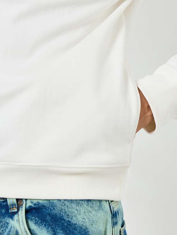 men solid long sleeve regular fit sweatshirt - 22285851 -  Standard Image - 3