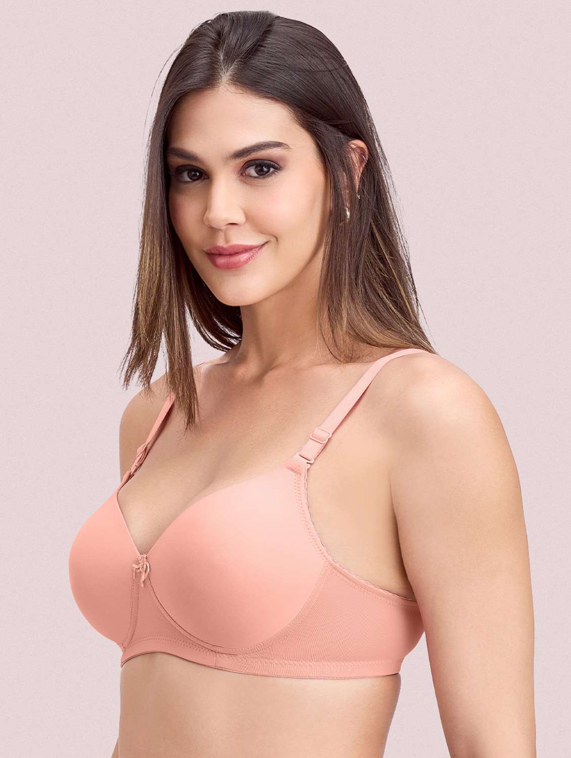 women pack of 2 printed t-shirt bra - 22285938 -  Standard Image - 5