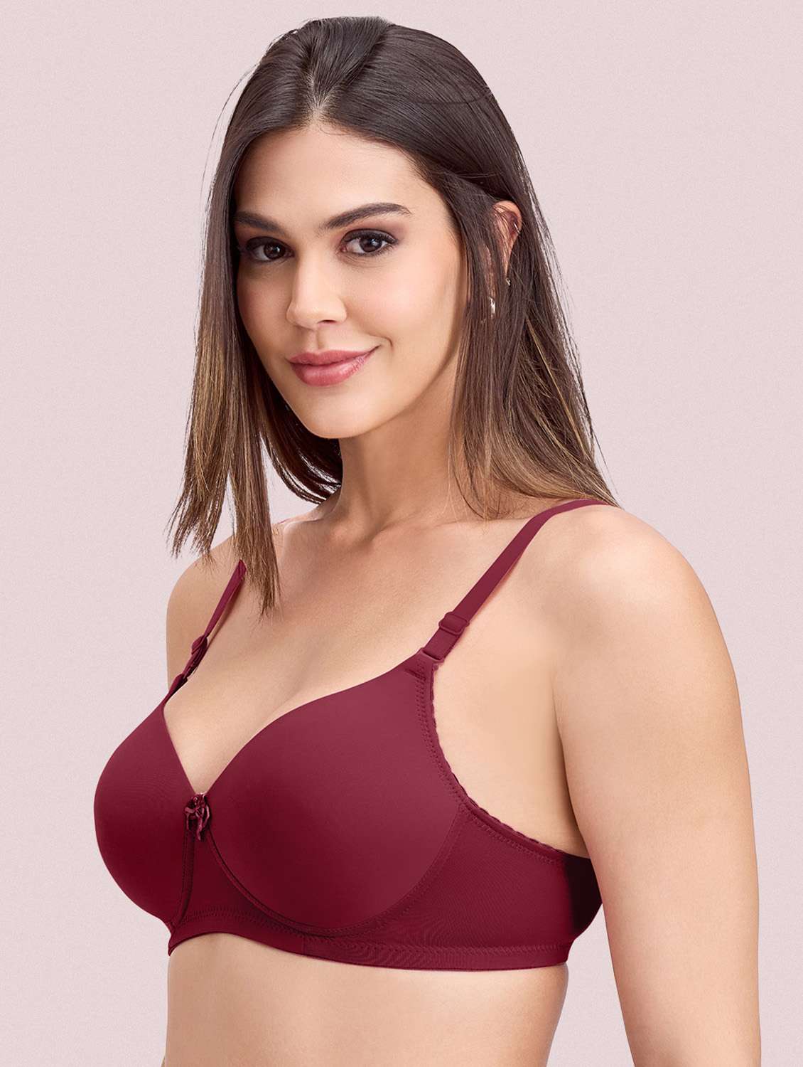 women pack of 2 printed t-shirt bra - 22285939 -  Standard Image - 5